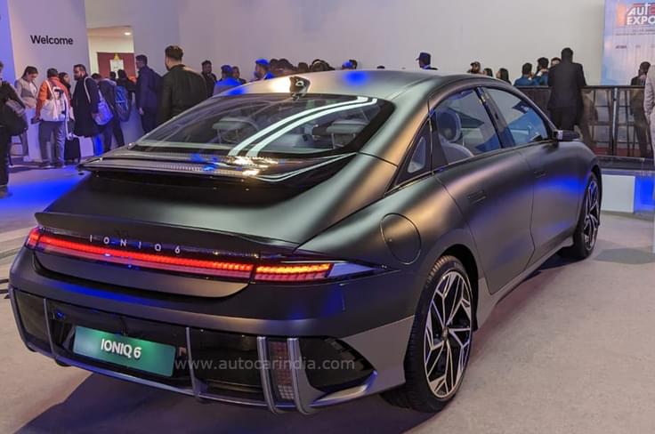 Ioniq 6 rear quarter Ioniq 6 rear quarter